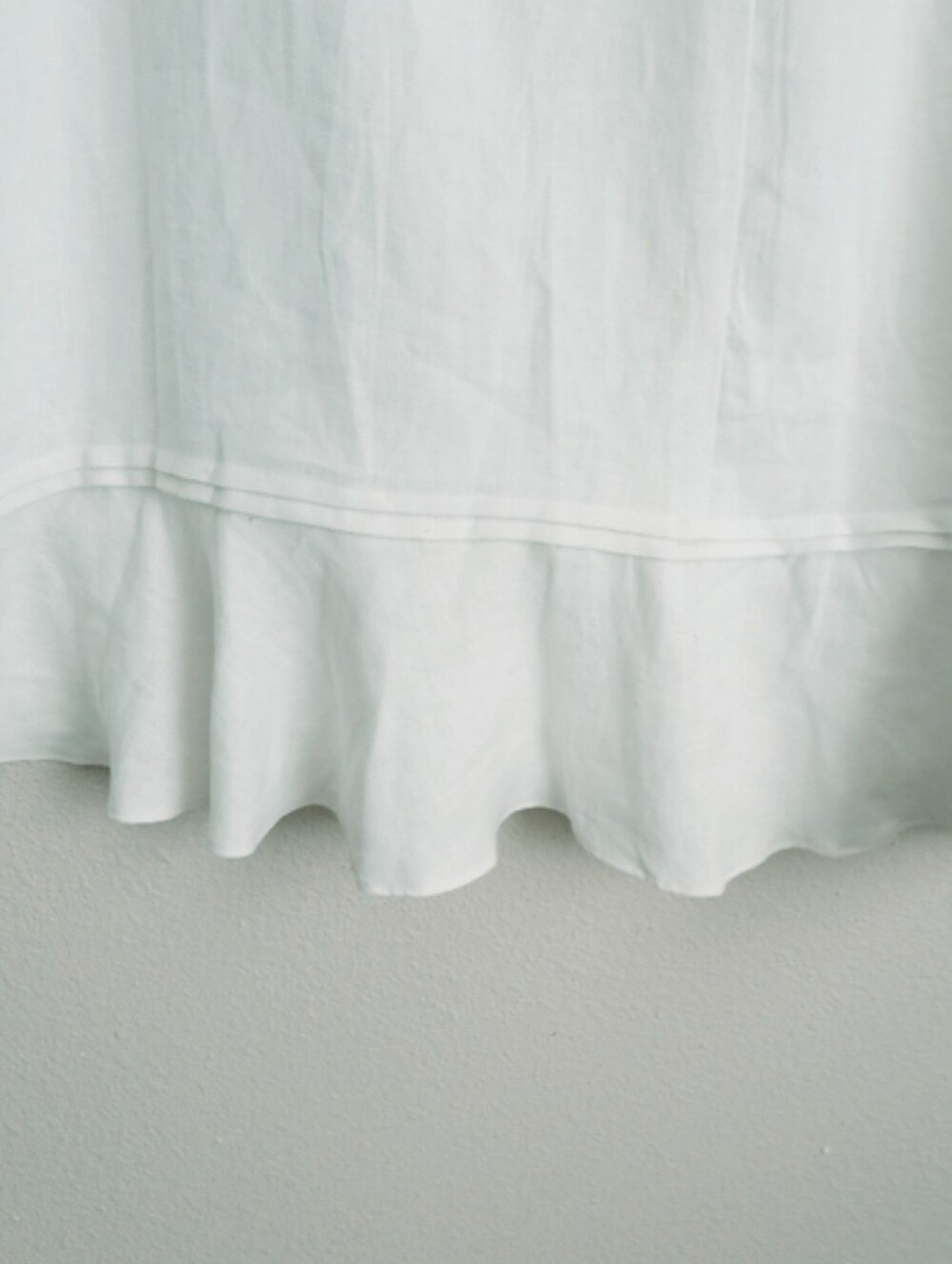 Choices White Linen Skirtset Size Petite Large Lagenlook - Picture 9 of 13